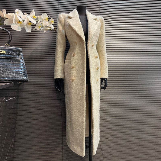 Women's Woolen Temperament Coat - Chic Urban Style & Warmth 2025 - Buy Center