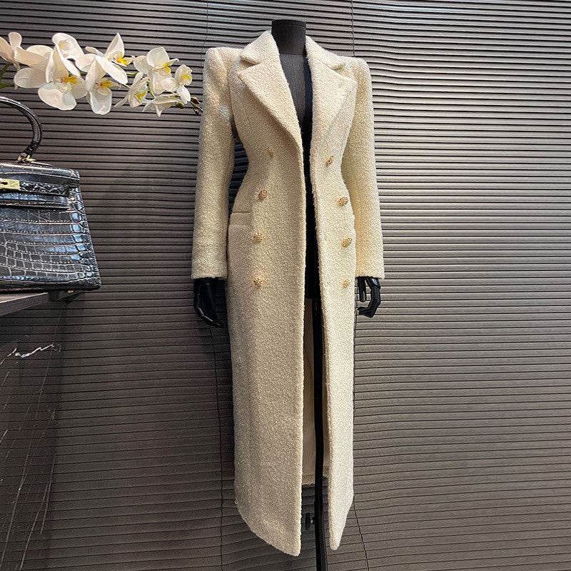 Women's Woolen Temperament Coat - Chic Urban Style & Warmth 2025 - Buy Center