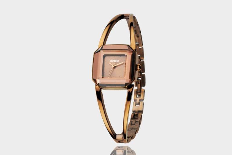 Buy Center Women's Retro Square Bracelet Watch - Japanese Quartz, Waterproof - Buy Center