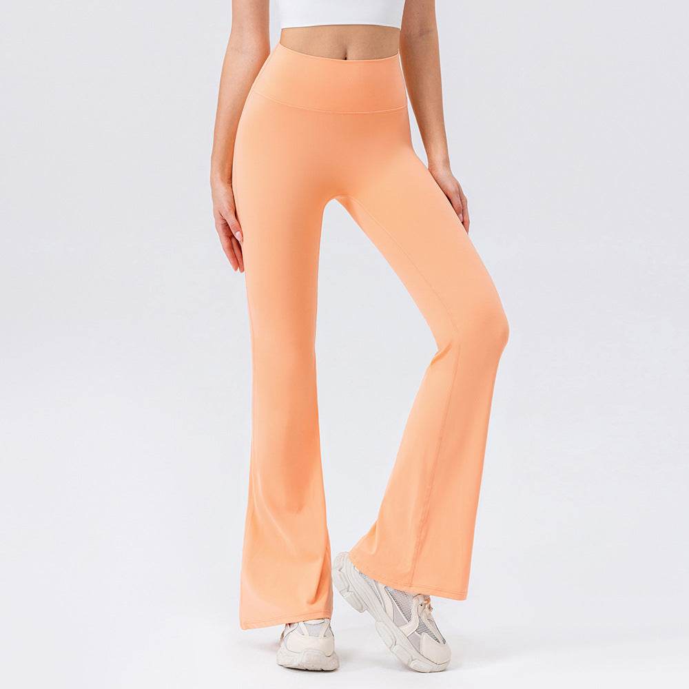 Buycenter High Waisted Hip Lifting Yoga Pants - Flared, Breathable Fit - Buy Center