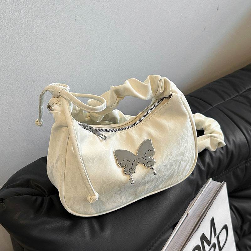 Buycenter Casual Crossbody Bag - Bow Design, Soft PU Material - Buy Center