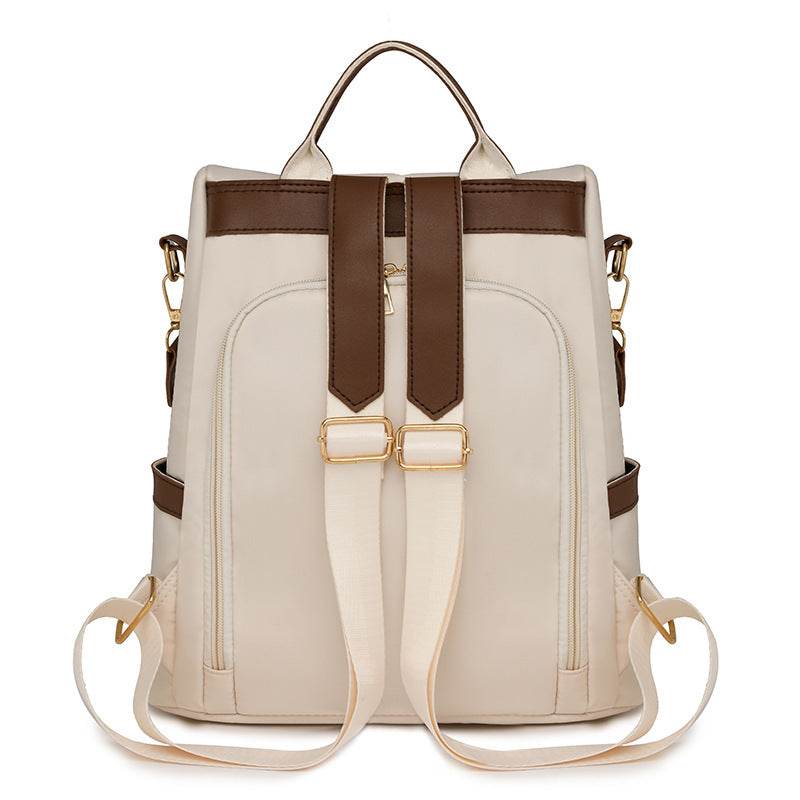 Urban Simple Women's Backpack - Waterproof Tassel Design for Stylish Functionality - Buy Center