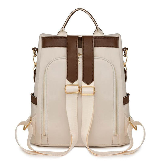 Urban Simple Women's Backpack - Waterproof Tassel Design for Stylish Functionality - Buy Center