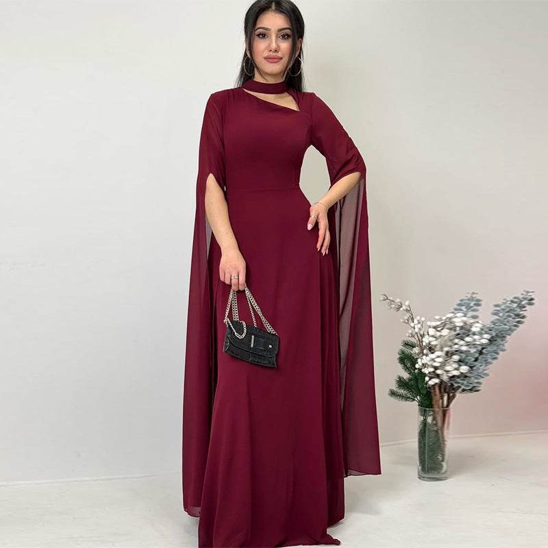 Buycenter Women's Slim Fit Dress - Long Sleeve, Socialite Style, Multiple Colors - Buy Center