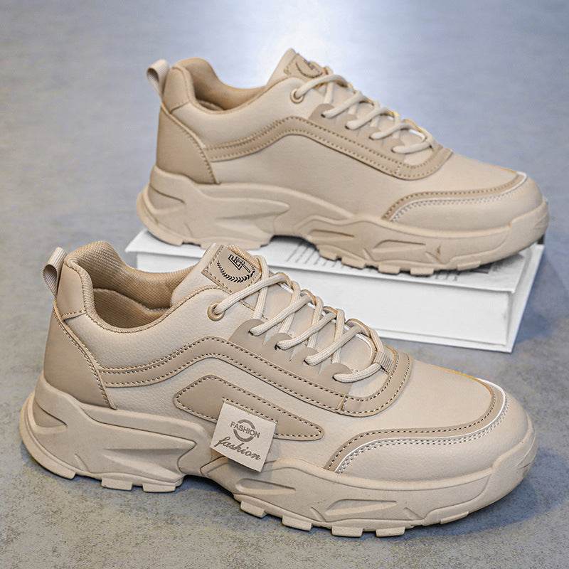 Waterproof Leather Outdoor Sneakers for Men - Stylish & Durable Design - Buy Center