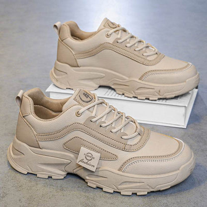 Waterproof Leather Outdoor Sneakers for Men - Stylish & Durable Design - Buy Center