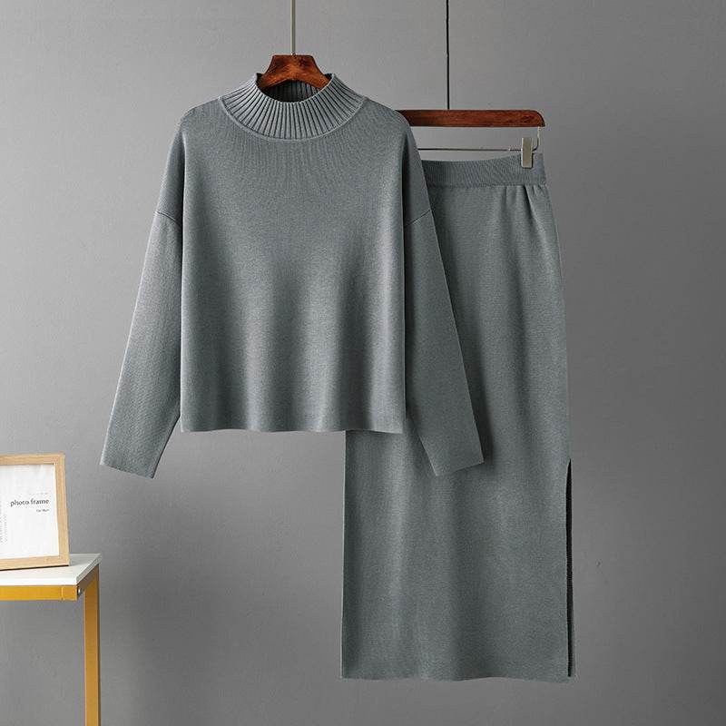 Buycenter Women's Fashion Two-Piece Sweater Set - Stylish & Comfortable - Buy Center