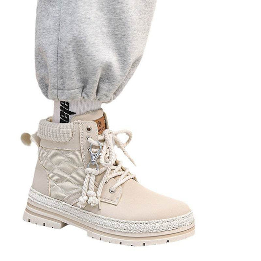 High-Top Sports All-Match Student Boots - Stylish Platform Shoes for Men - Buy Center