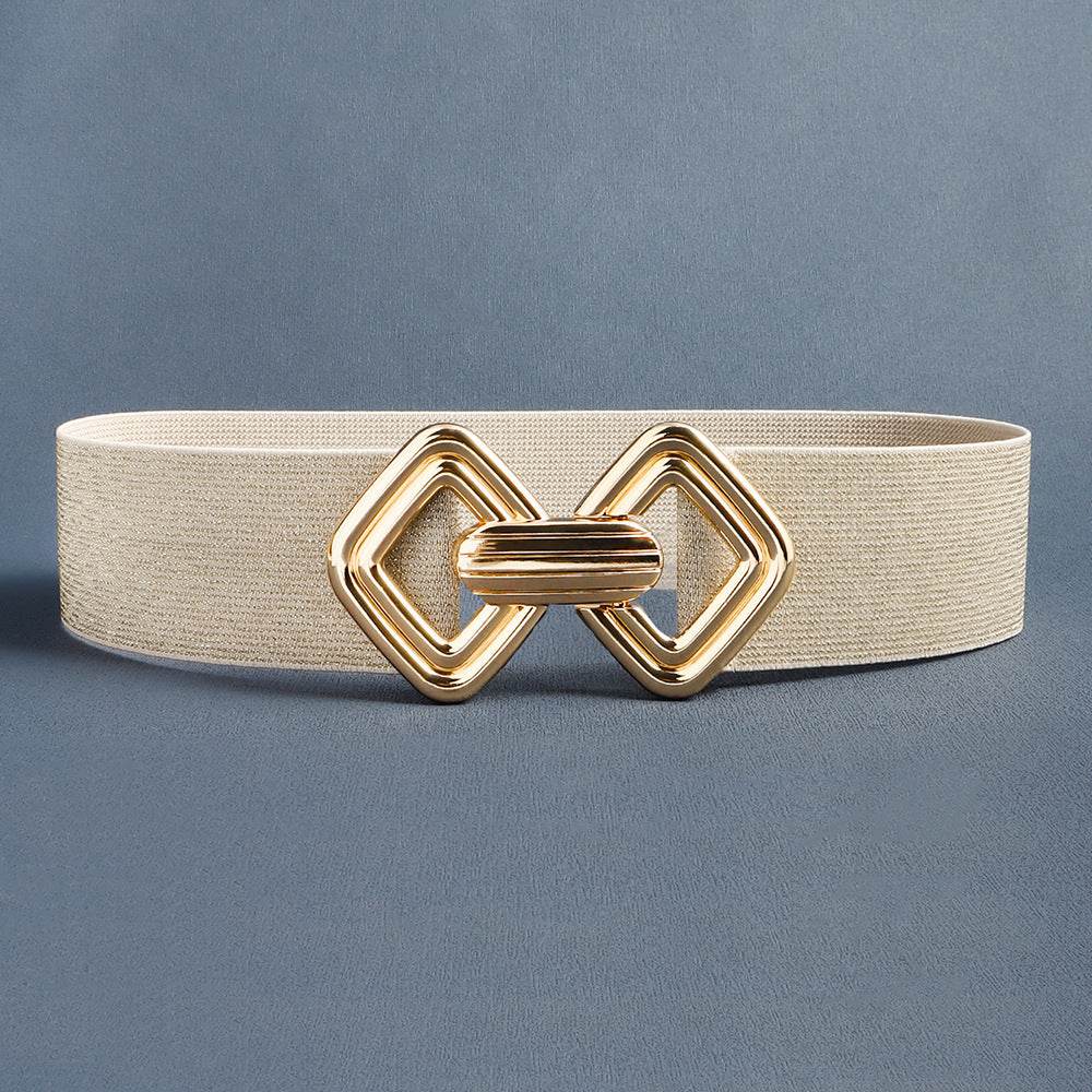 Women's Elastic Waistband Wide Belt - Stylish Premium Cummerbund 2025 - Buy Center