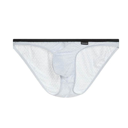 Solid Color Men's Briefs - Breathable Polyester Low Waist Underwear - Buy Center