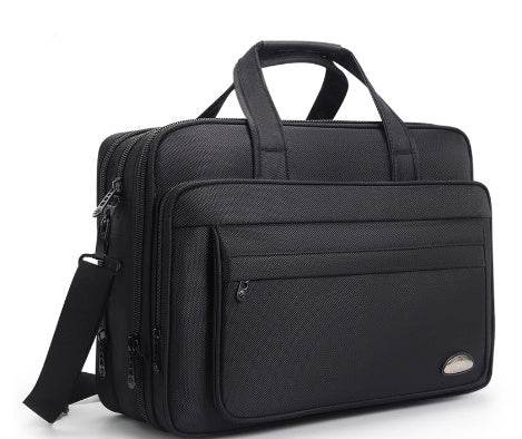 Large Capacity Men's Canvas Briefcase - Stylish, Durable, Modern Design - Buy Center