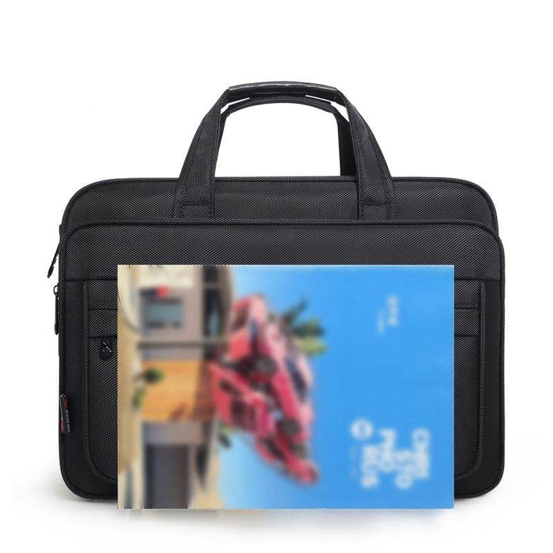 Men's Waterproof Oxford Briefcase - Large Capacity for Professionals 2025 - Buy Center