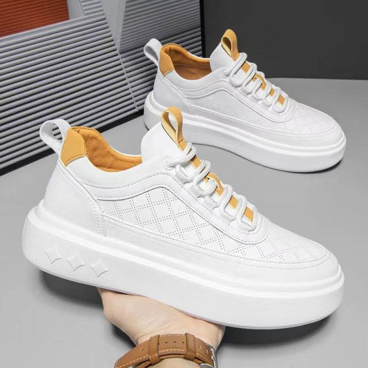 British Style Casual Board Shoes - Thick Soled & Breathable Comfort - Buy Center