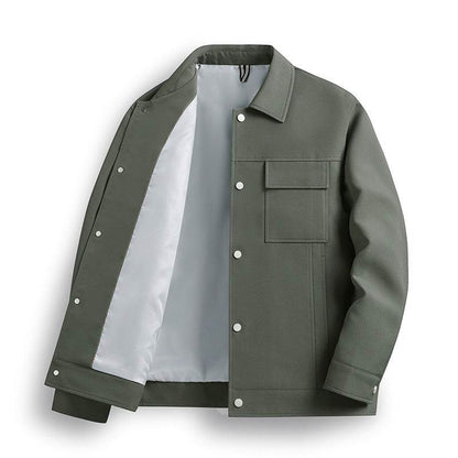 Casual Polo Collar Top for Men - Stylish Spring & Autumn Wear 2025 - Buy Center