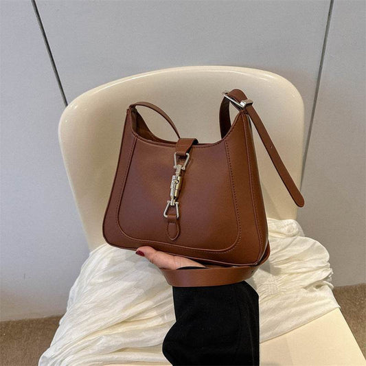 Women's Simple Crossbody Bag - Trendy PU Design for Summer Style 2025 - Buy Center