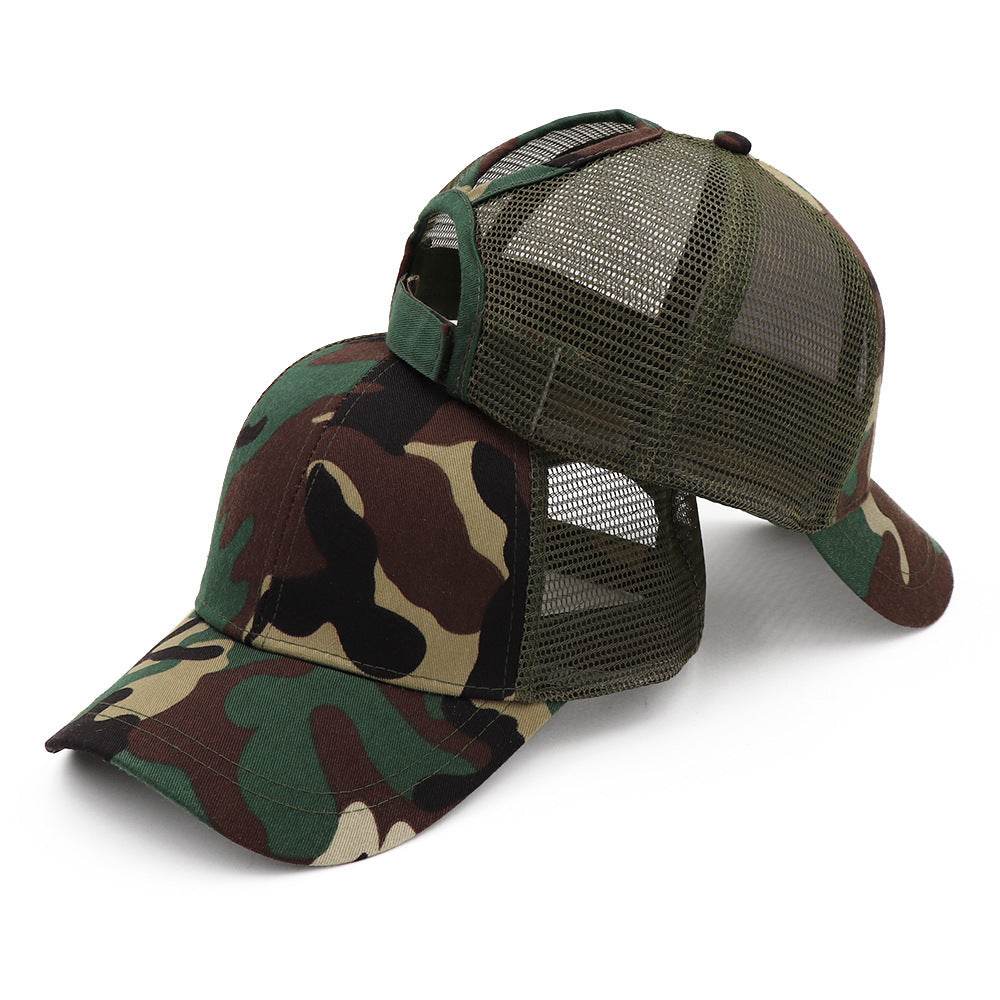 Buycenter Women's Breathable Ponytail Hip Hop Hat - Stylish Dome Design - Buy Center