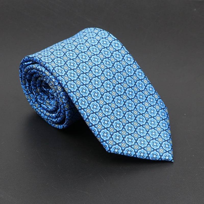 Super Soft Bohemian Silk Ties - Stylish 75mm Neckties for Any Occasion - Buy Center