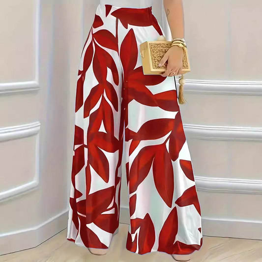 Stylish High Waist Wide Leg Pants - Comfortable & Trendy Fashion 2025 - Buy Center