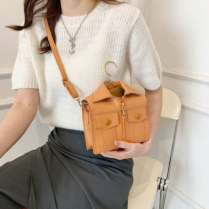 Summer Three-Dimensional Crossbody Bag - Stylish PU Evening Accessory - Buy Center