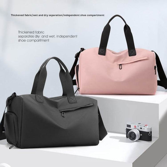 Stylish Gym Bag with Dry Wet Separation - Independent Shoe Storage - Buy Center