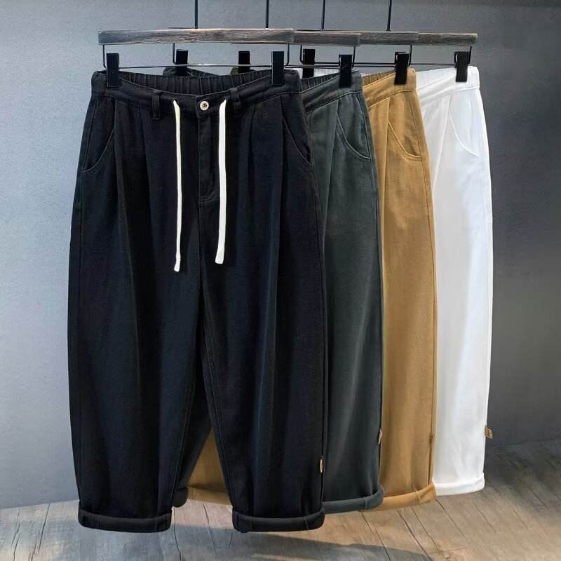 Men's Plus Size Harem Pants - Comfortable Loose Fit for Any Occasion - Buy Center