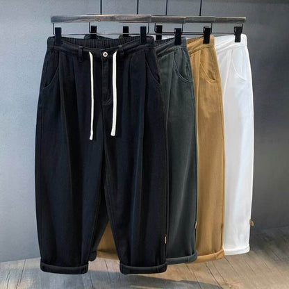 Men's Plus Size Harem Pants - Comfortable Loose Fit for Any Occasion - Buy Center