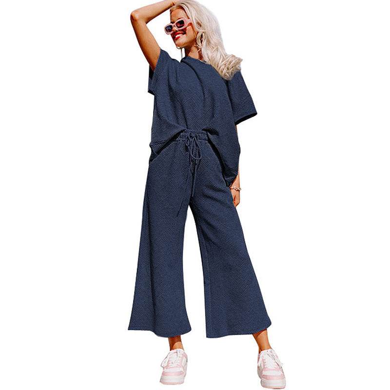 Buycenter Summer Casual Suit for Women - European Style Sportswear - Buy Center