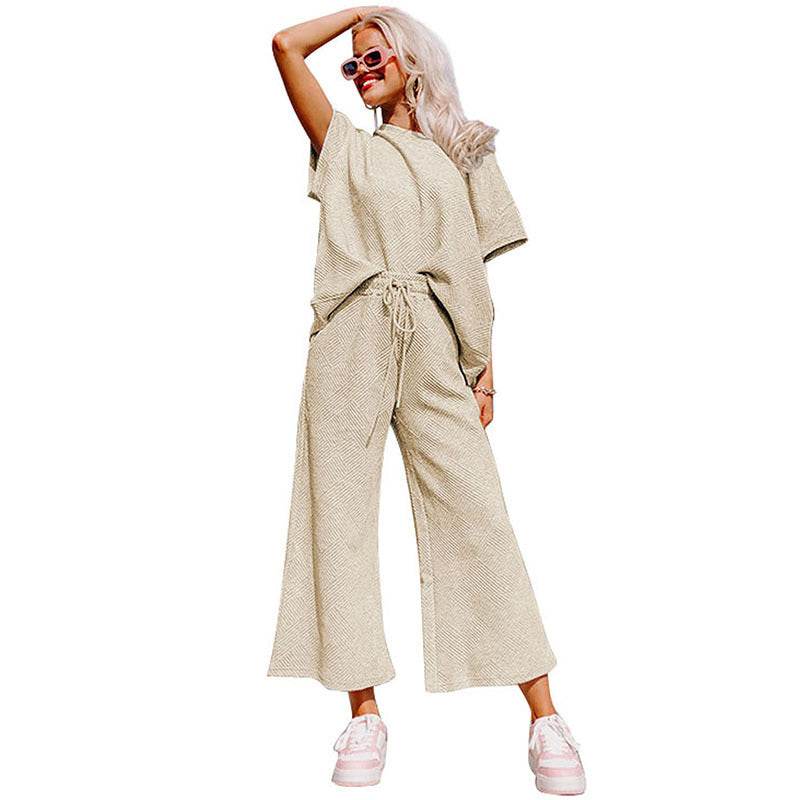 Buycenter Summer Casual Suit for Women - European Style Sportswear - Buy Center