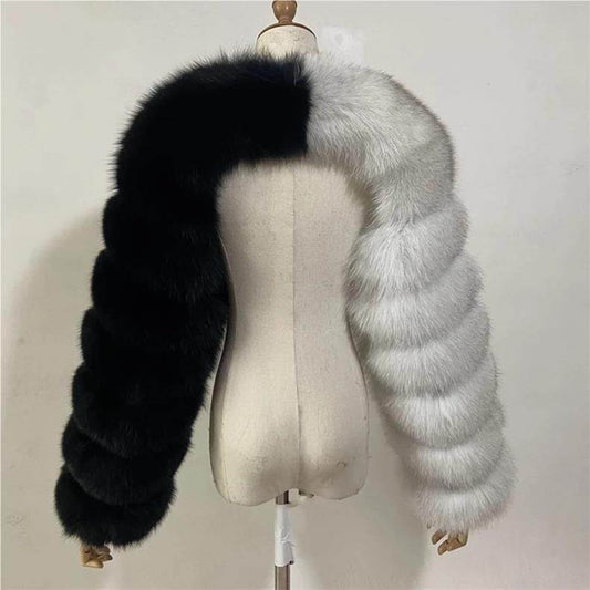 Buycenter Women's Fur Shawl Coat - Elegant Artificial Fur in Various Colors - Buy Center