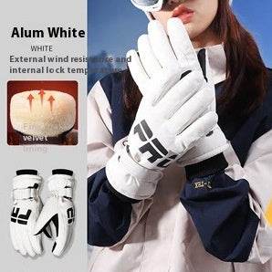 Women's Waterproof Touchscreen Gloves - Fleece Lined & Non-Slip for Winter - Buy Center