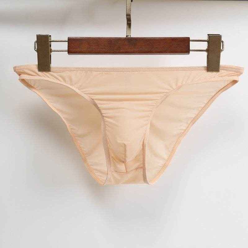 Low Waist Transparent Men's Briefs - Breathable & Quick-Drying Comfort