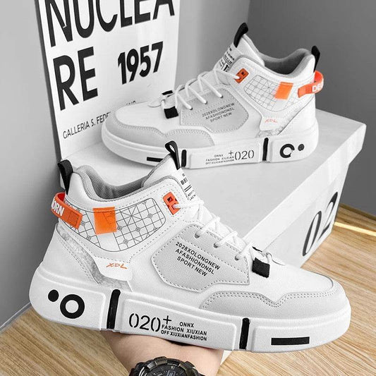 High-Top Summer Basketball Sneakers - Breathable, Stylish Flats for All - Buy Center
