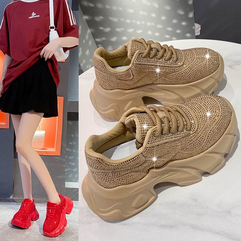 Women's Platform Heel Sports Shoes - Casual Stylish Flats for 2025 - Buy Center