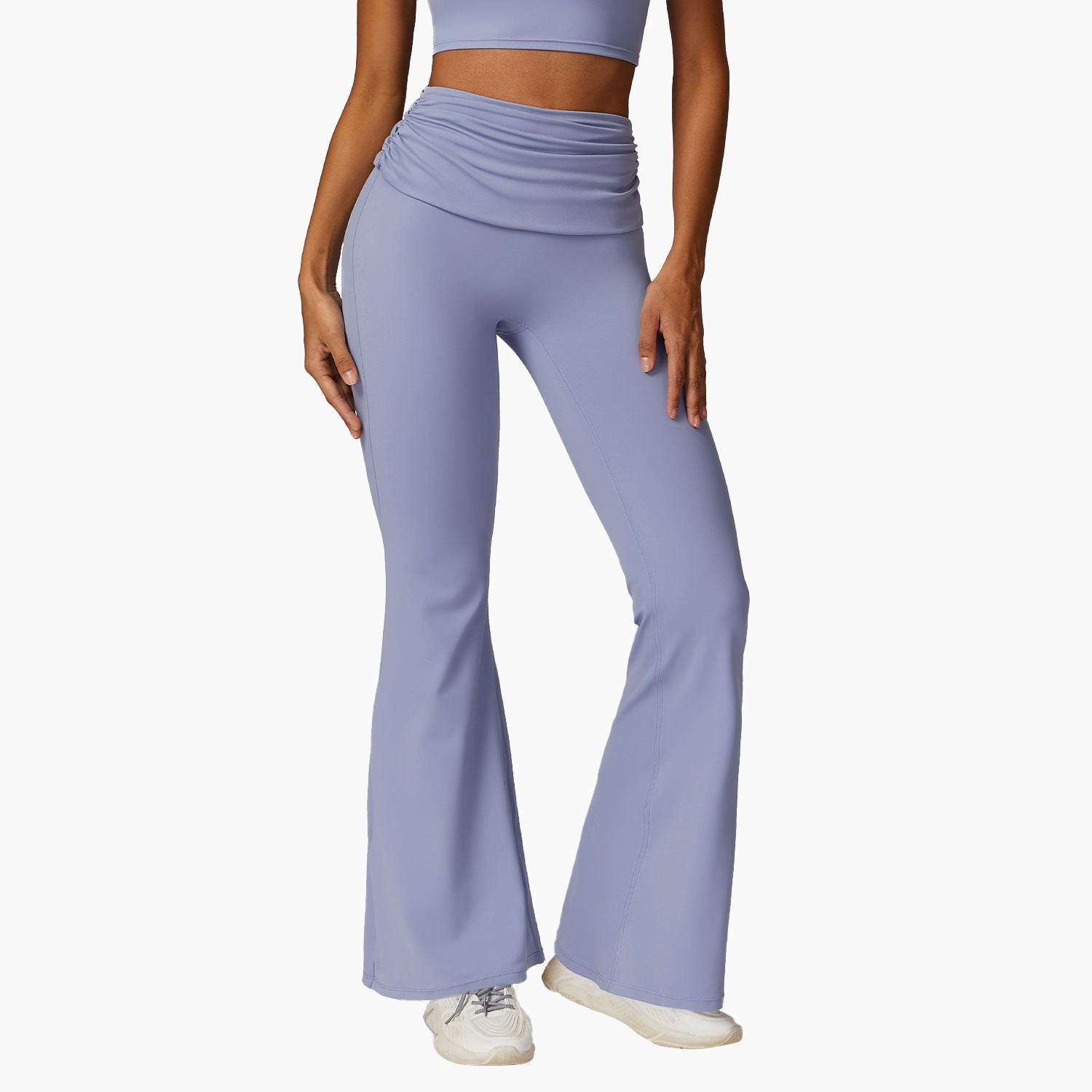 Quick-Dry Wide Leg Yoga Pants for Women - Stylish, Breathable Comfort - Buy Center