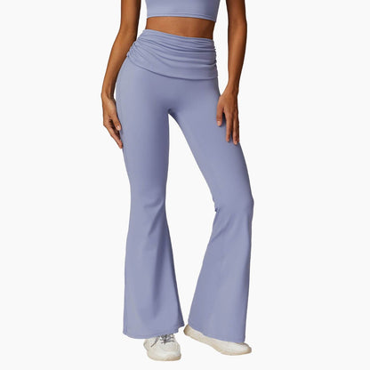 Quick-Dry Wide Leg Yoga Pants for Women - Stylish, Breathable Comfort - Buy Center