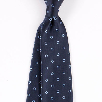 Men's Jacquard Tie - High Quality Silk with Trendy Dot Pattern - Buy Center