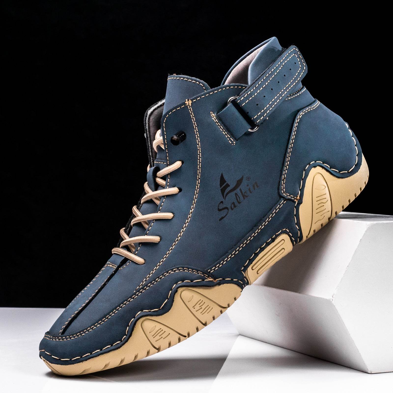 Octopus Men's High-Top Martin Ankle Boots - Stylish & Comfortable Casual Shoes - Buy Center
