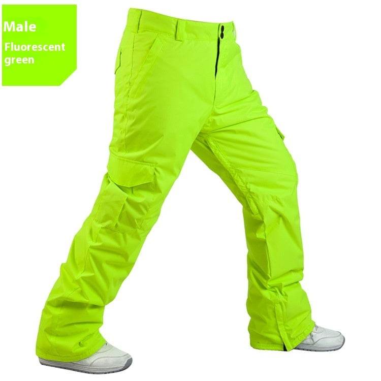 Men's Warm Thickened Ski Pants - Stylish Loose Fit for Winter Sports - Buy Center