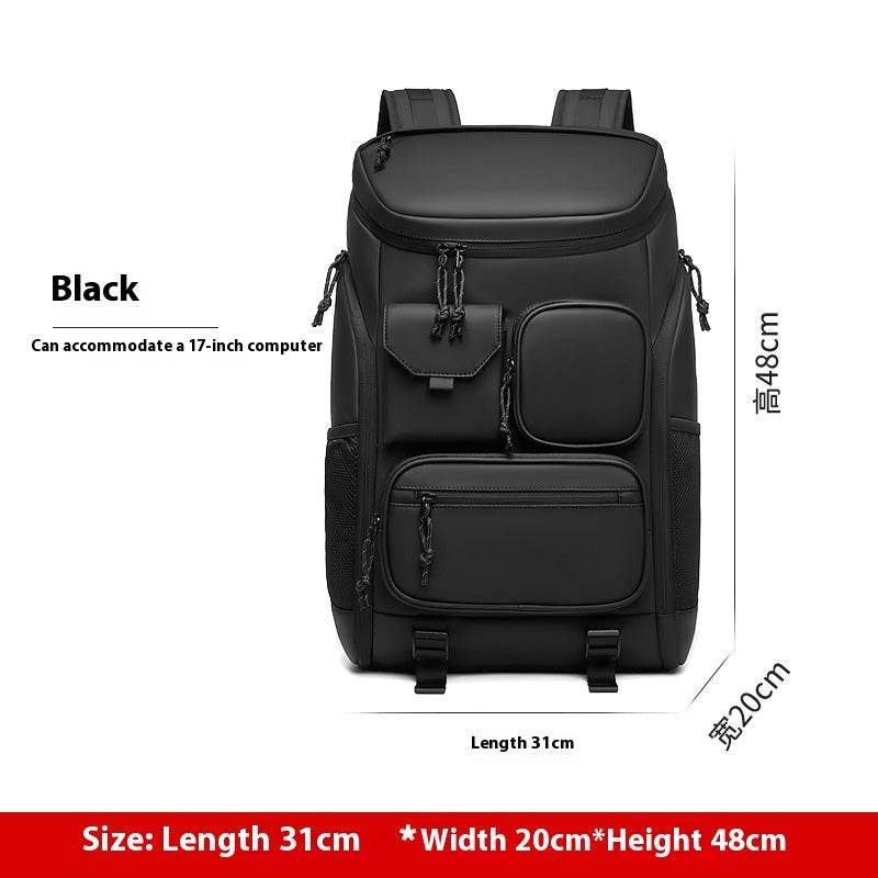 Men's Leisure Travel Backpack - Large Capacity, Breathable Oxford Cloth - Buy Center