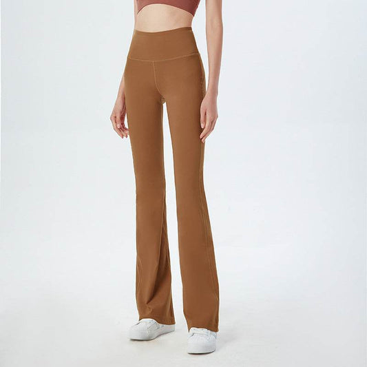 Buycenter High Waist Hip Lift Sports Pants - Moisture-Wicking, Casual Fit - Buy Center