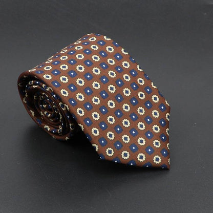 Super Soft Bohemian Silk Ties - Stylish 75mm Neckties for Any Occasion - Buy Center