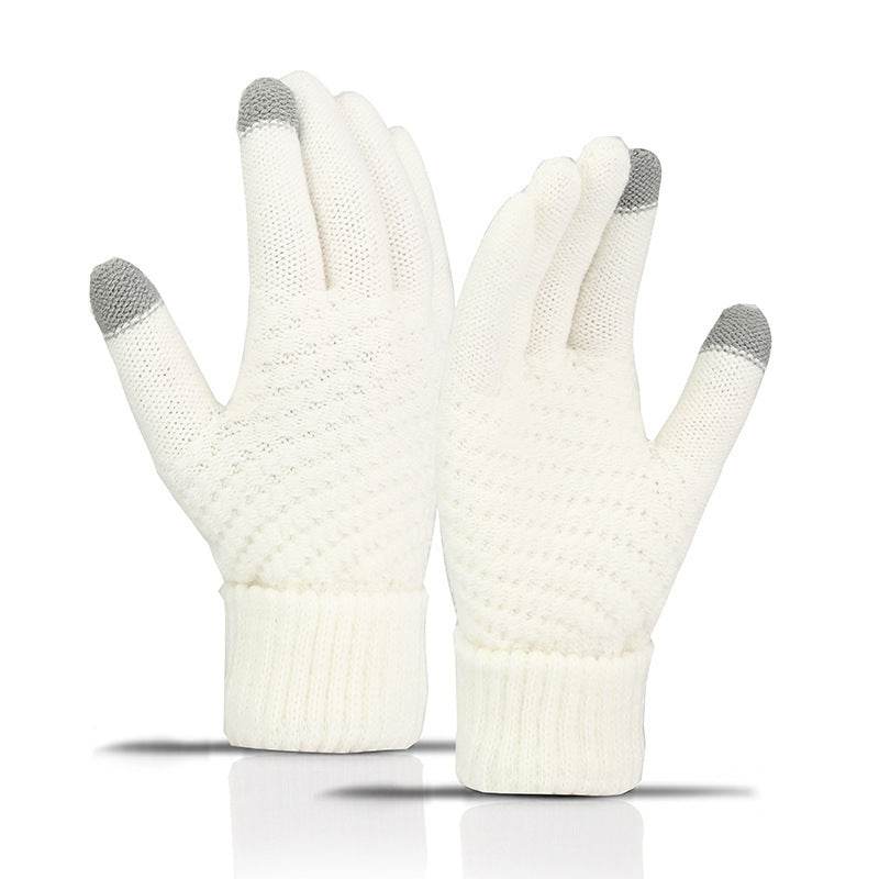 Women's Fleece-Lined Cycling Gloves - Windproof & Touch Screen Friendly - Buy Center