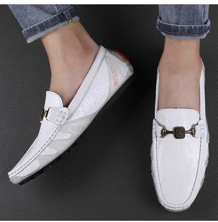 Buycenter First Layer Cowhide Casual Shoes for Men - Stylish, Breathable Comfort - Buy Center