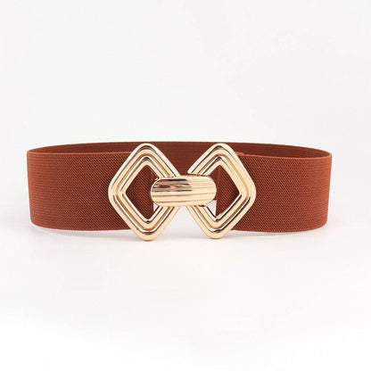 Women's Elastic Waistband Wide Belt - Stylish Premium Cummerbund 2025 - Buy Center