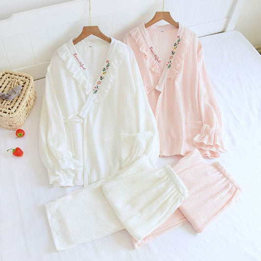 Comfortable All-Cotton Man Pajama Set - Stylish Sleepwear in Cherry Pink - Buy Center
