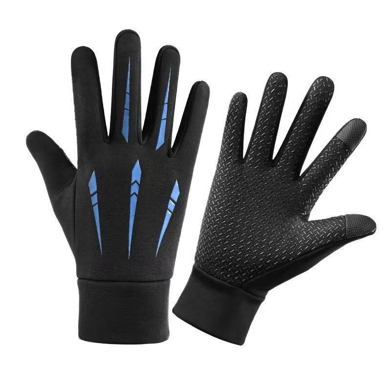 Men's Waterproof Fleece-Lined Gloves - Touch Screen Ready, Full Finger - Buy Center