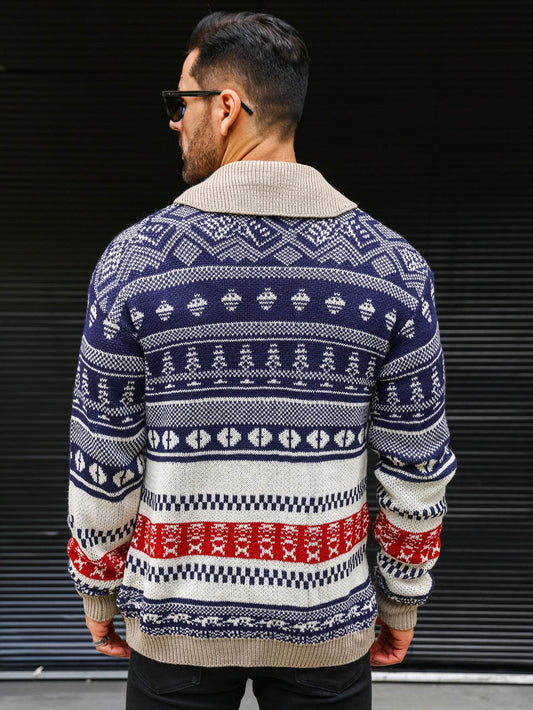 Autumn Knitwear Coat for Men - Stylish, Warm & Versatile for Winter 2025 - Buy Center