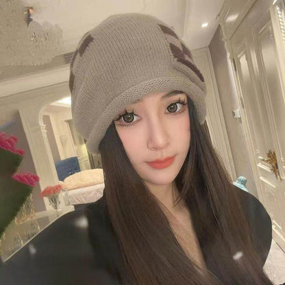 Women's Wool Knitted Hat - Stylish & Warm Winter Accessory 2025 - Buy Center