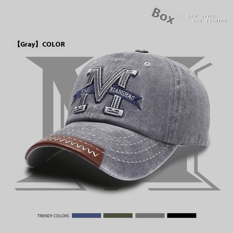 Retro Peaked Cap for Spring & Autumn - Unisex Sun Hat in 4 Colors - Buy Center
