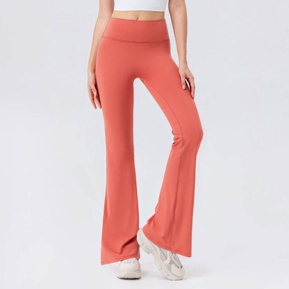 Buycenter High Waisted Hip Lifting Yoga Pants - Flared, Breathable Fit - Buy Center